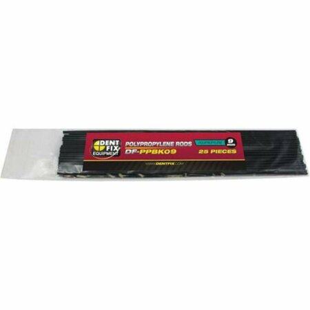 TOOL TIME 9 mm Polypropylene Plastic Rods, 25PK TO3606832